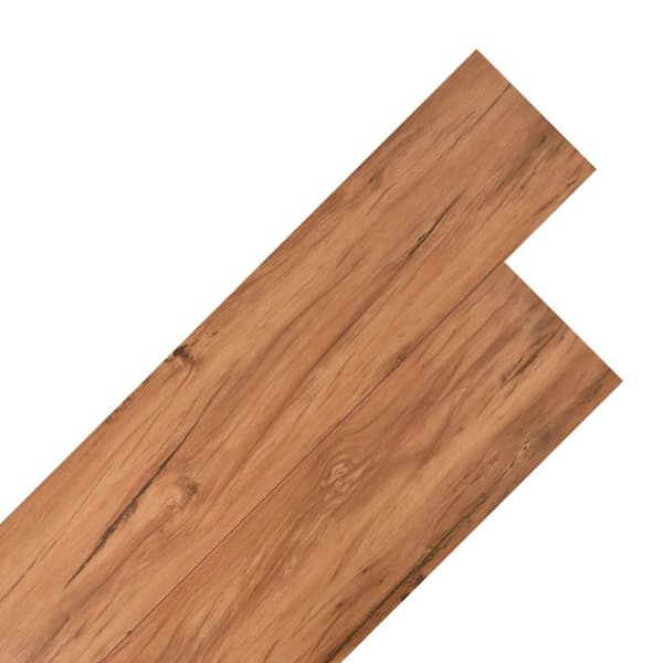Golvplankor 18 pcs Brun 5,26 m² PVC