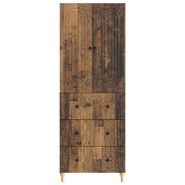 Skåpset 2 pcs 66 x 34,5 x 90 cm Konstruerat trä
