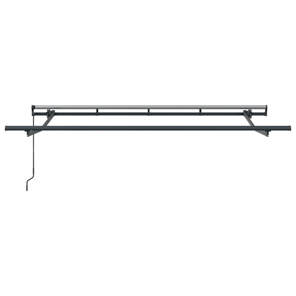 Utfällbar markis Beige 250 x 200 cm tyg