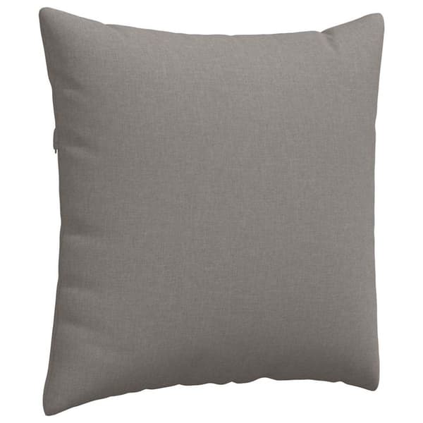 Sofakuddar 2 pcs Taupe 60 x 60 cm tyg