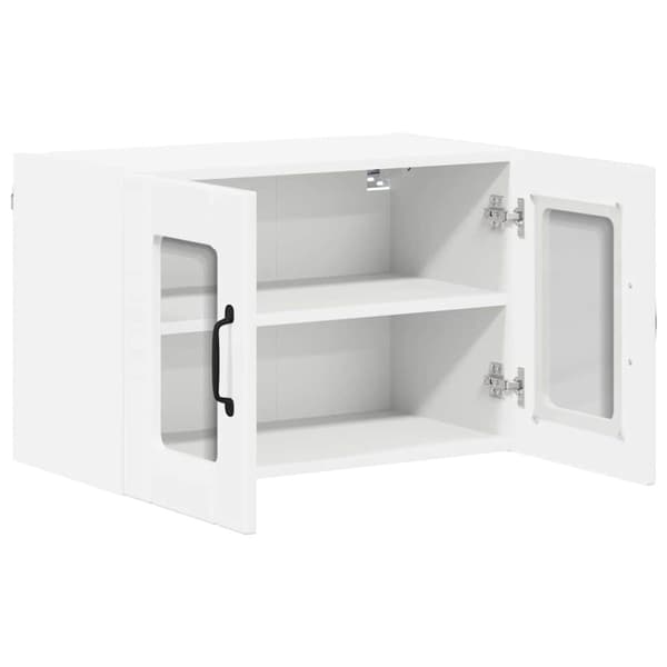 Köksskåp Lucca 2 pcs Vit högglans 60 x 31 x 40 cm