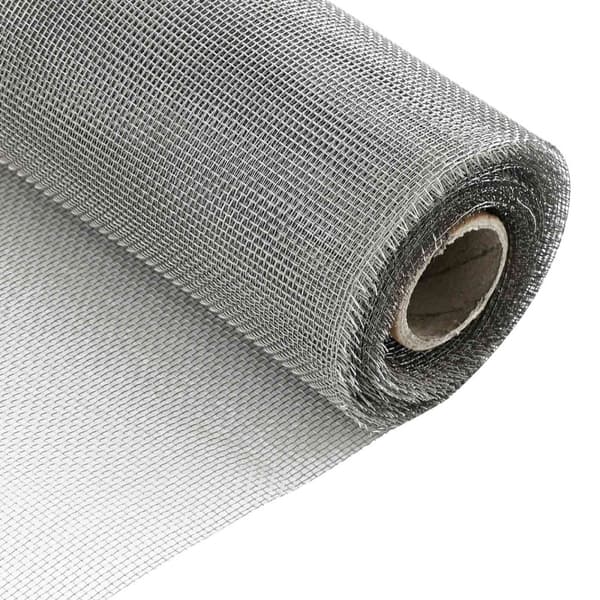 Nätduk 120 x 2000 cm 18 Mesh Rostfritt stål 201 Silver