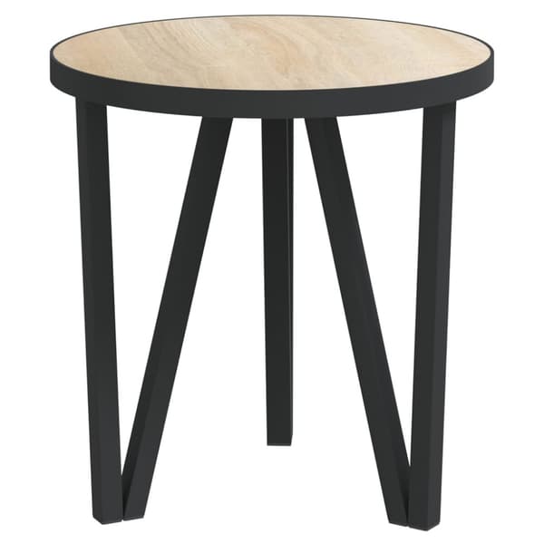 Tebord sonoma-ek Ø35 cm MDF