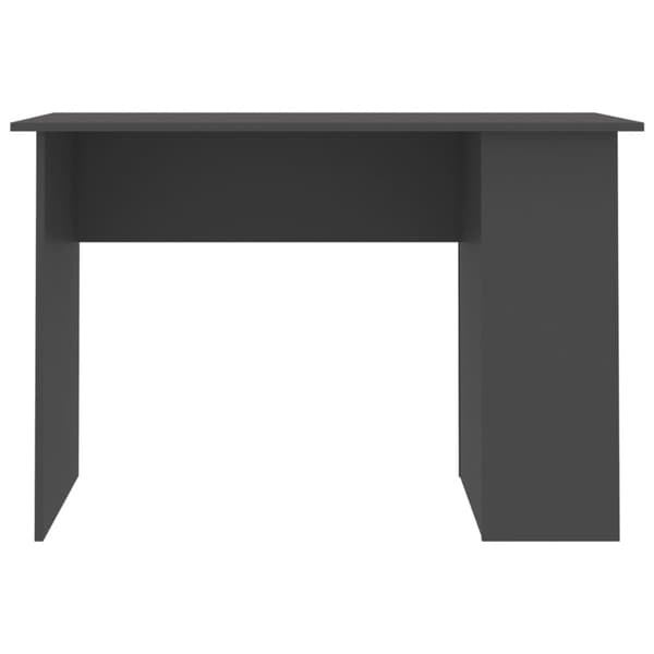 Skrivbord grå 110x60x73 cm konstruerat trä