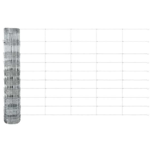 Stängselstolpe Galvaniserad 50 x 1 m Stål