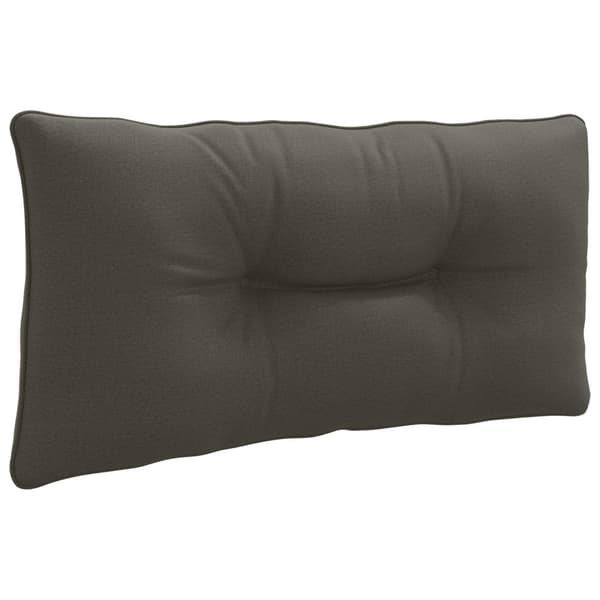 Ryggkudde PUTTEN 100% Polyester Antracit 70 x 40 x 10 cm
