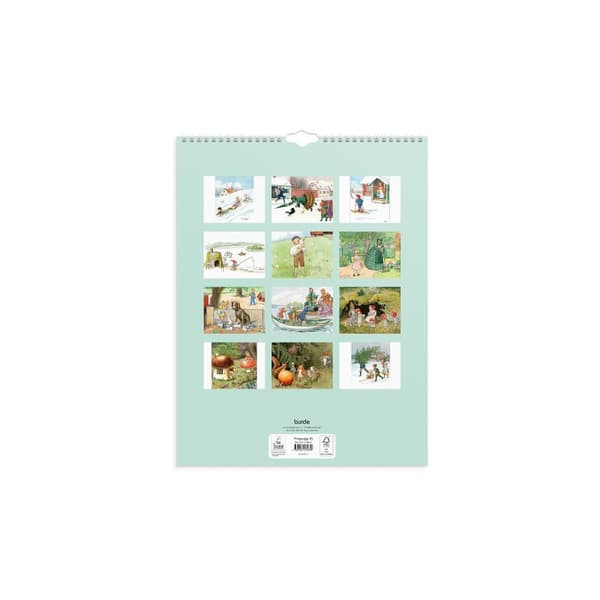 Väggkalender Elsa Beskow 2027