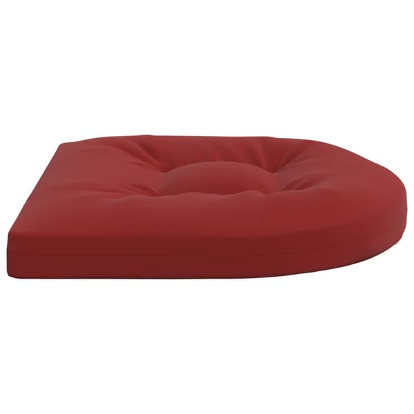 4-delade Sittdynor 4 st 100% Polyester Vinröd 40 x 40 x 5 cm