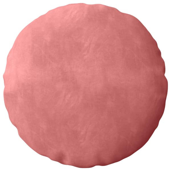 Kuddöverdrag 2 st HEERLEN Rosa Ø 50 cm Sammet