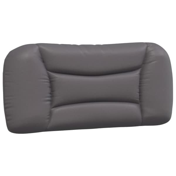 Bed Frame with LED without Mattress "Hvar" Grey 90x200 cm