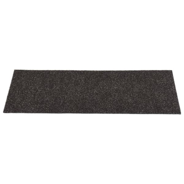 Trappmattor självhäftande 15 st 60x25 cm bruna rektangulära