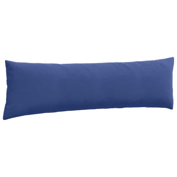 Sofakuddar 2 pcs Polisblå 145 x 40 cm Kordread tyg