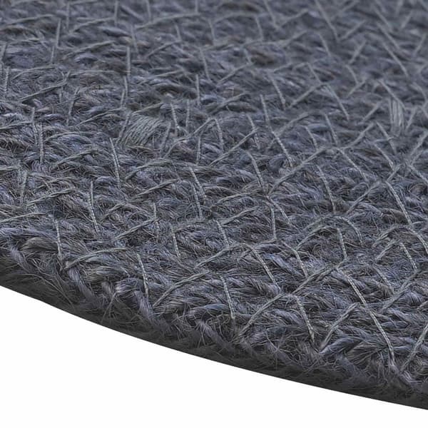 Jute Placemats 6 st Mörkgrå 100% Tossa Jute