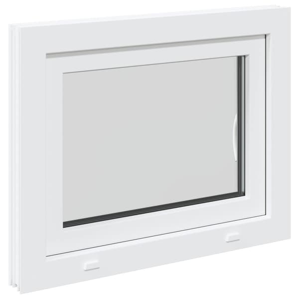 Källarfönster RISOR 70 x 50 cm PVC och glas