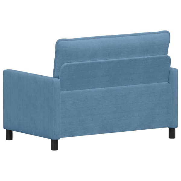 Soffa Blå 126 x 81 x 87,5 cm Tyg