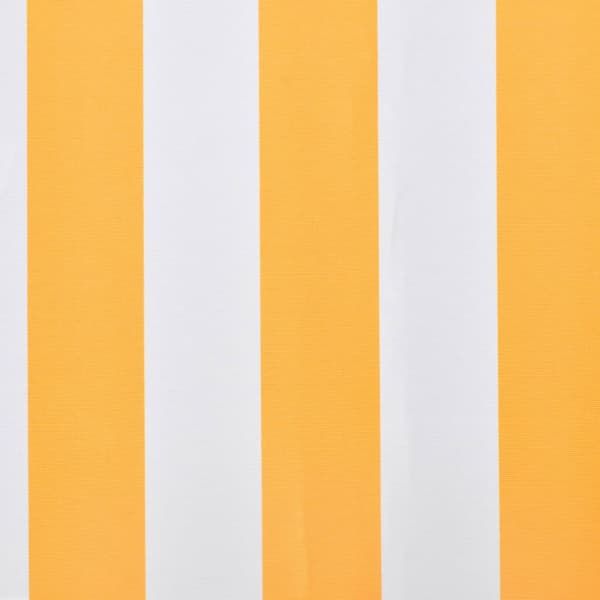 Markisduk orange & vit 3,5x2,5 m