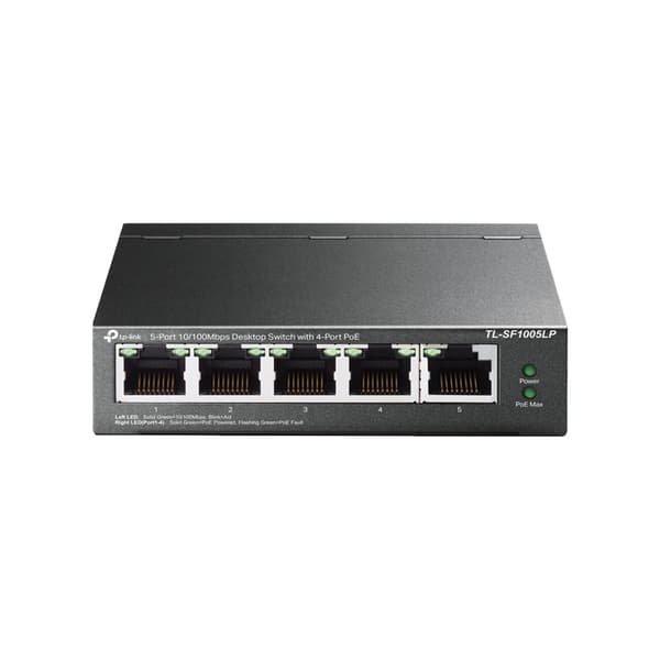 TP-Link TL-SF1005LP - V1 - switch - 5 portar - ohanterad