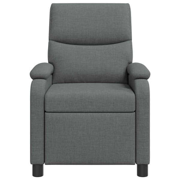 Recliner Mörkgrå Tyg