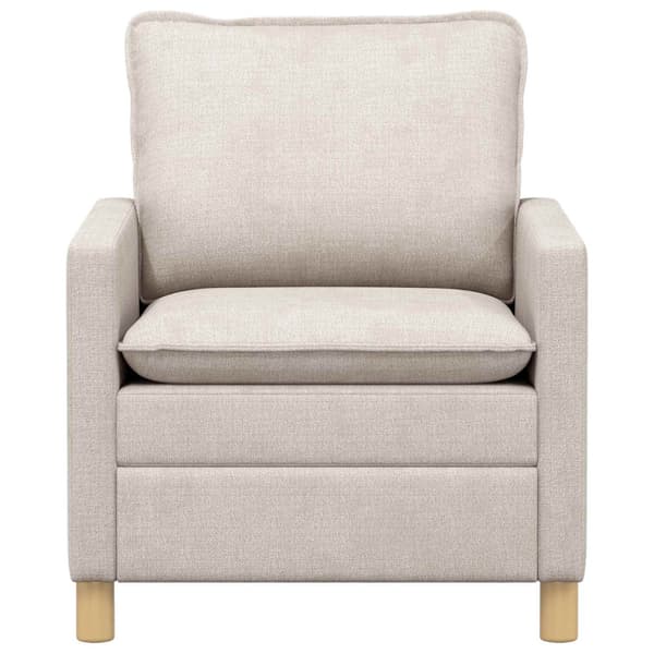 Soffa Gräddvit 76 x 81 x 87,5 cm Polyester
