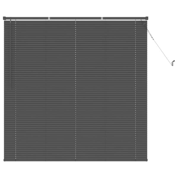 Persienn Silvergrå 150 x 160 cm PVC
