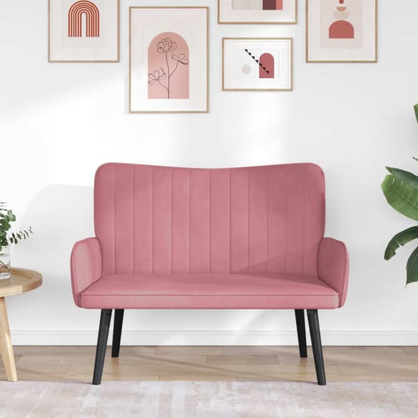 Tvåsitssoffa Rosa 115 x 61 x 87 cm Sammet