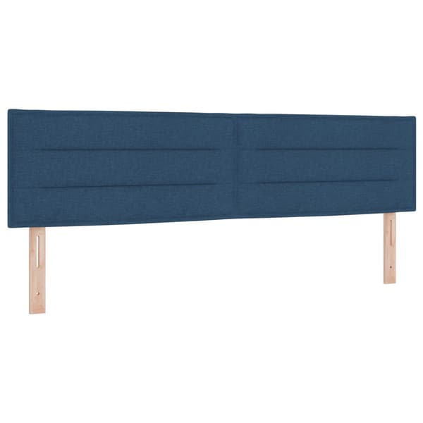 Huvudgavel Blå 180 cm tyg