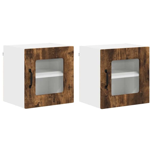 Diskmaskin panel Kalmar 2 pcs Rökt ek 40 x 31 x 40 cm