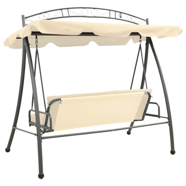 Hammock med tak sandvit