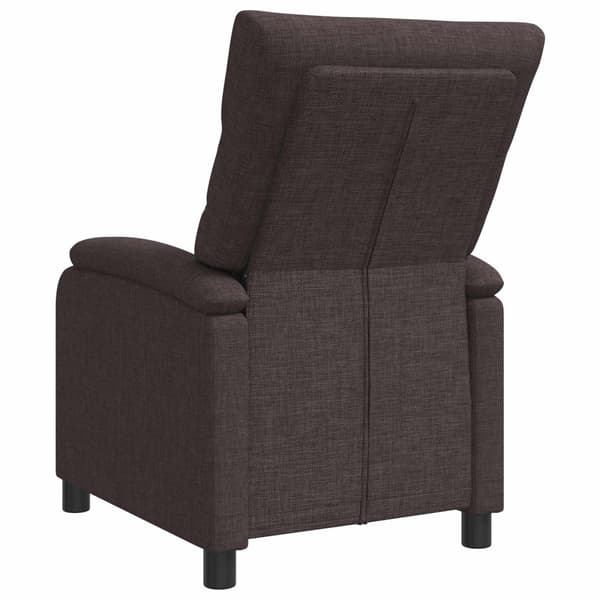 Recliner Mörkbrun Tyg
