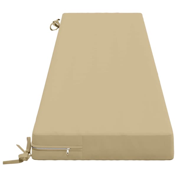 Bänk kudde SOEST 100% Polyester Beige 180 x 40 x 8 cm