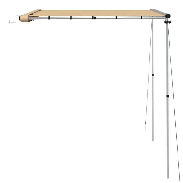 Husvagnsmarkis 1,8x2x2,15 m beige