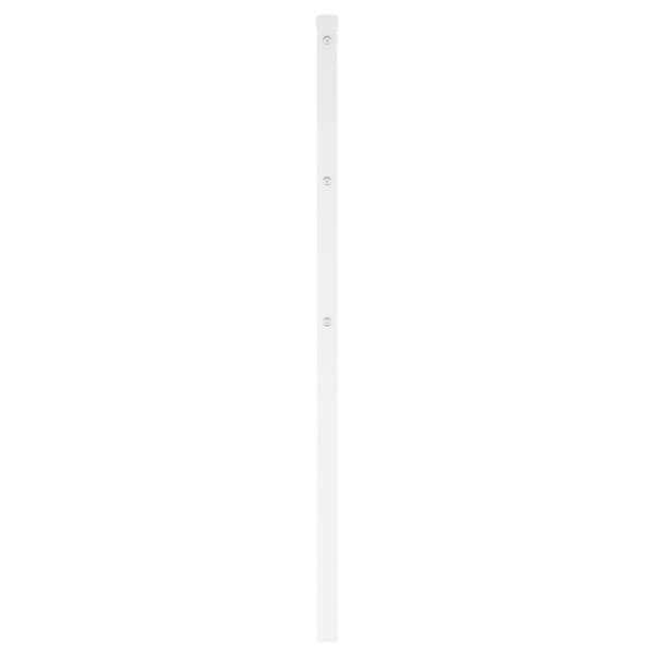 Ersättningsgavel metall vit 160 cm