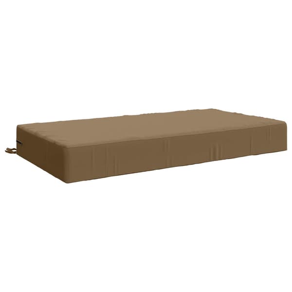 Sittkudde SOEST 100% Polyester Taupe 120 x 80 x 15 cm