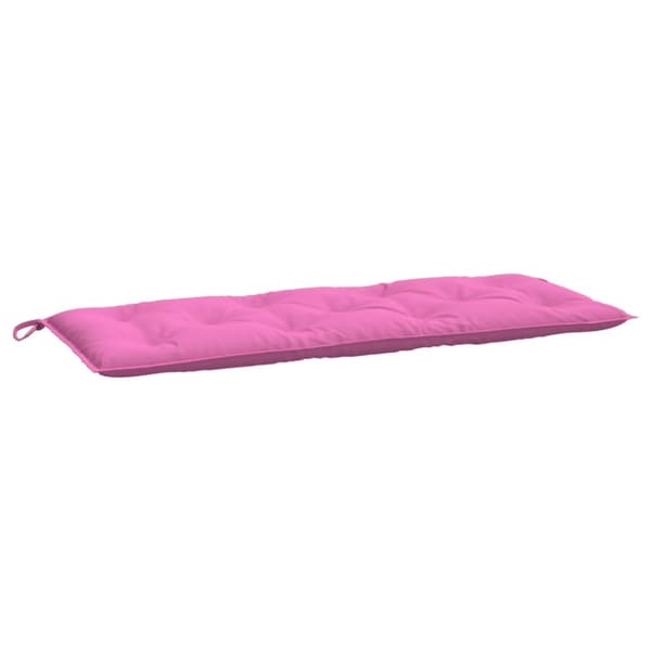 Bänkdyna rosa 120x50x7 cm tyg