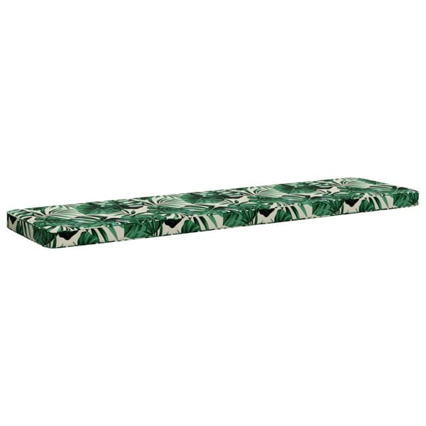 1-delad Bänk Kudde VUGHT 100% Polyester Bladmönster