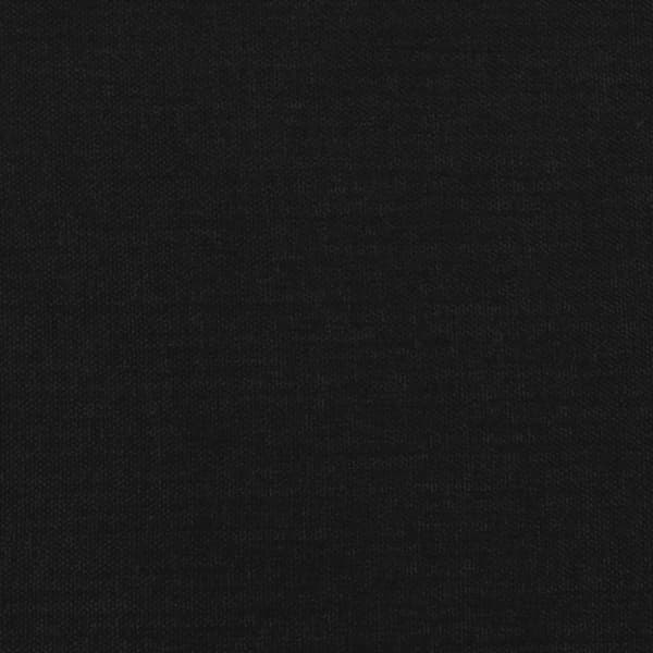 Boxspring-sängram svart 90x190 cm tyg