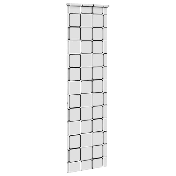 Rullgardin för dusch 80x240 cm tyg bredd 76 cm