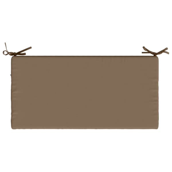 2-delade Bänk Kuddar SOEST 2 st 100% Polyester Taupe
