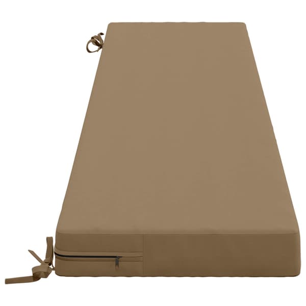 2-delade Bänk Kuddar SOEST 2 st 100% Polyester Taupe
