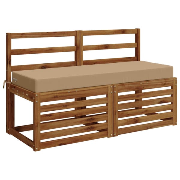 Sittkudde SOEST 100% Polyester Sand 120 x 40 x 10 cm
