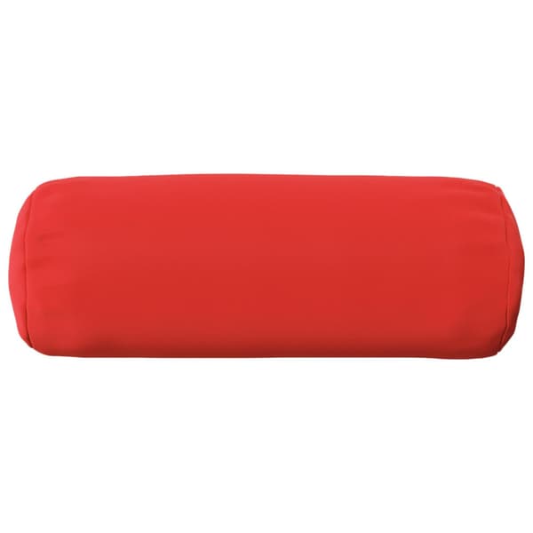 Kuddöverdrag 2 st HEERLEN Röd Ø 15 x 40 cm Polyester