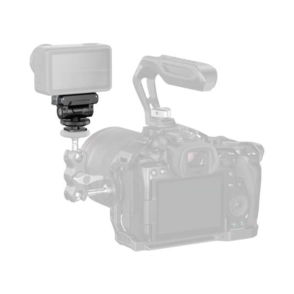 SmallRig 5436 Quick Release Support for DJI Osmo360 / Action 5 Pro / 4 / 3 with Cold Shoe Adapter