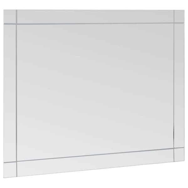 Väggspegel 80x60 cm glas