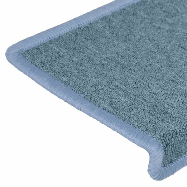 Trappmattor 30 st 65x21x4 cm havsblå rektangulär kant