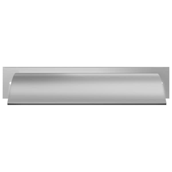 Poolfontän silver 45x26x13 cm rostfritt stål