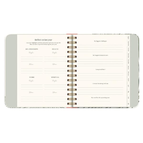 Kalender Life Planner Green A5 26/27