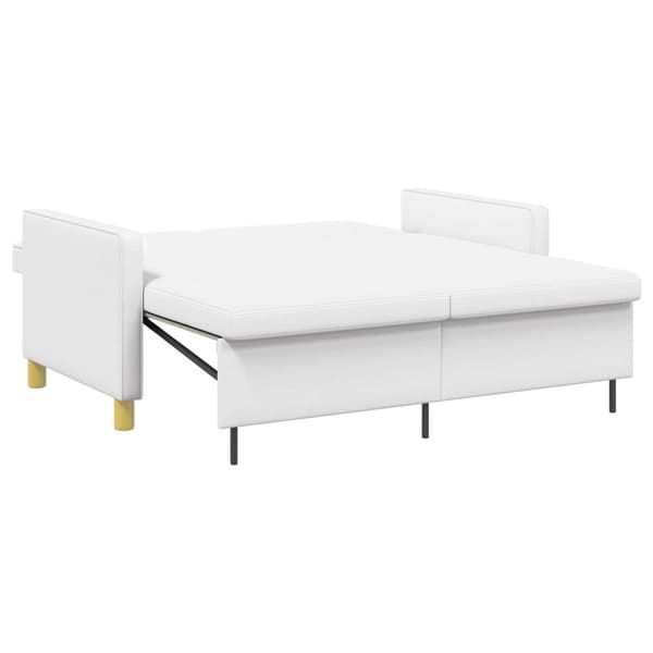 Pull Out Sofa Bed Vit Tyg