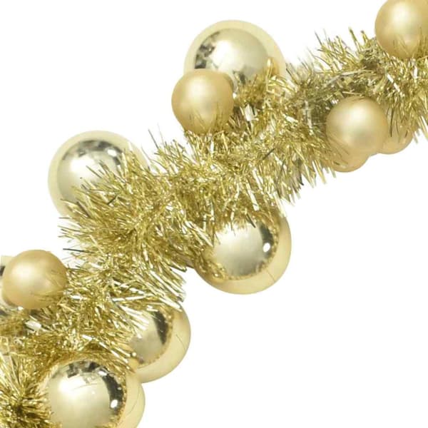 Julkulagirland Guld 186 cm Polystyren