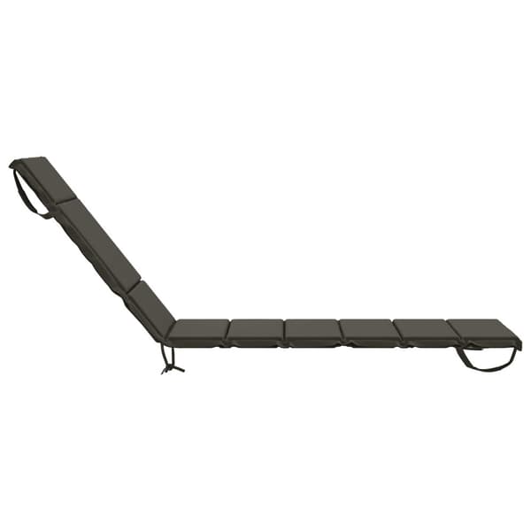 Solstol Kudde GEMERT 100% Polyester Antracit 200 x 50 x 3 cm