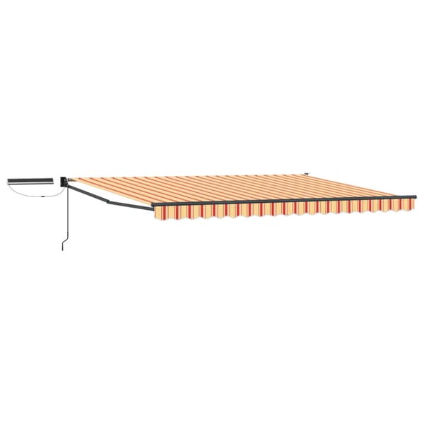 Elektrisk Retraktabel Markis Flerfärgsdesign 4 × 3 m